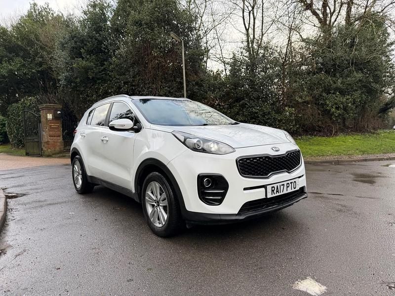 Begagnad Kia Sportage 114 HK (83 kW) 2017 Vit SUV