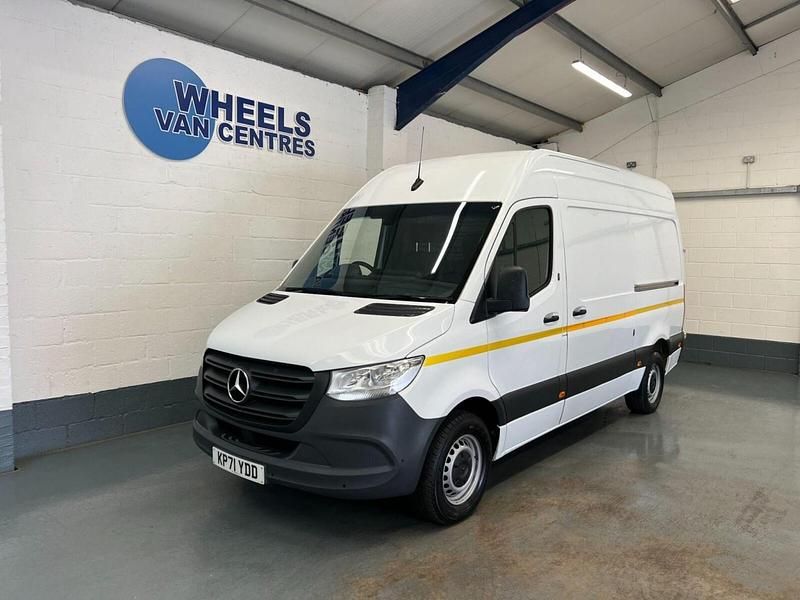 White Used 2021 Mercedes Sprinter Progressive Van | £16,990 (Good price) - Image 1/4