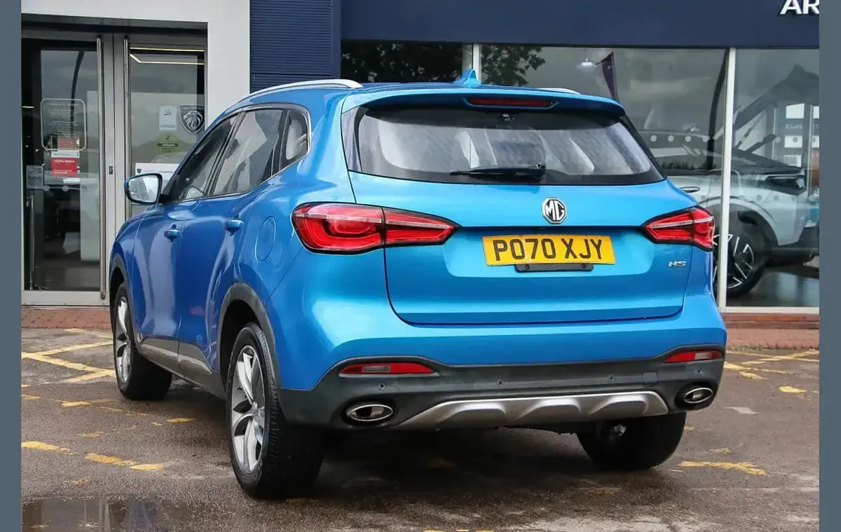 Used MG HS Excite 162 HP (119 kW) 2021 Blue SUV