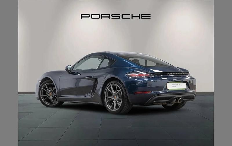 Used Porsche Cayman 296 HP (217 kW) 2019 Blue Coupe