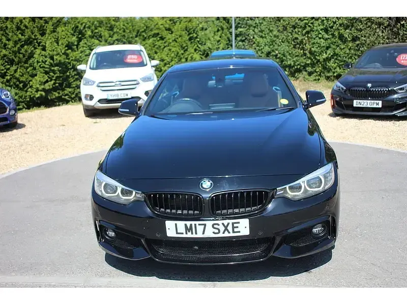 Used BMW 430 Cabriolet M Sport 258 HP (189 kW) 2017 Black sapphire metallic paint Cabriolet