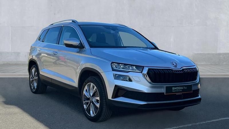 Used Skoda Karoq SE L 150 HP (110 kW) 2025 Brilliant silver metallic SUV