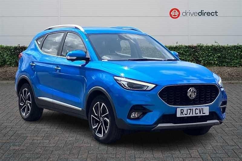 Blue Used 2022 MG ZS Exclusive Sedan | £12,301 (Fair price) - Image 1/4