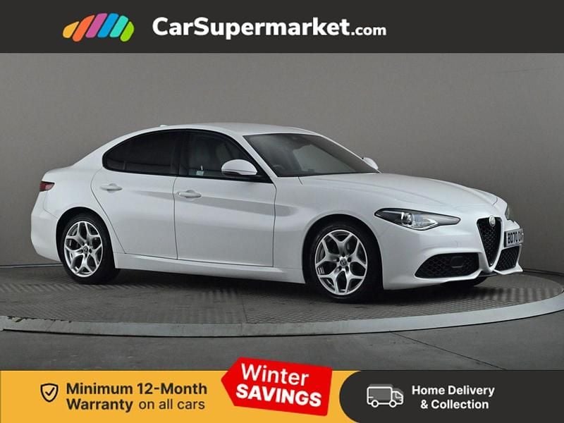 White Used 2020 Alfa Romeo Giulia Edizione Speciale Sedan | £18,897 (Fair price) - Image 1/3