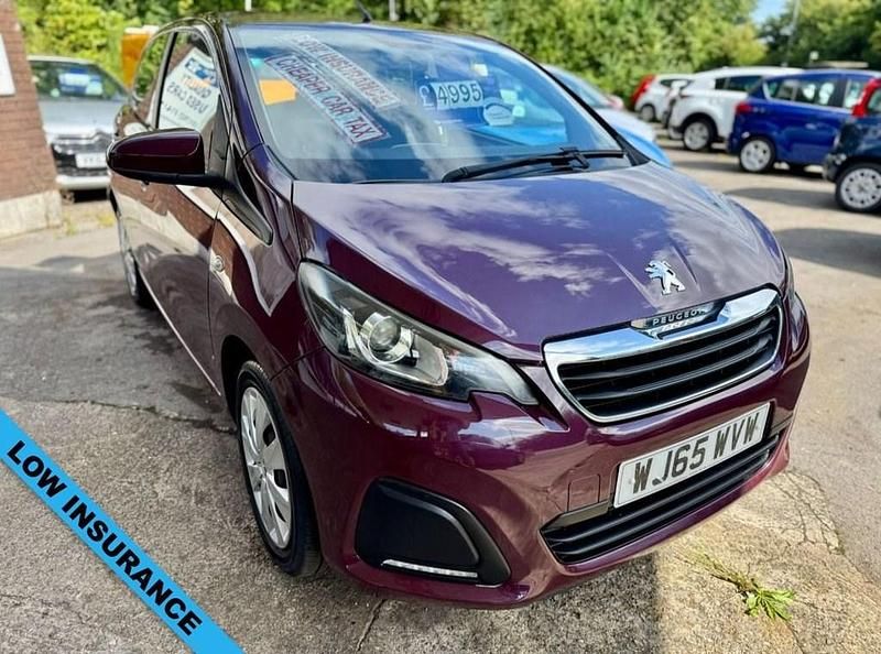 Mauve/purple Used 2015 Peugeot 108 Active Hatchback | £4,995 (Fair price) - Image 1/4