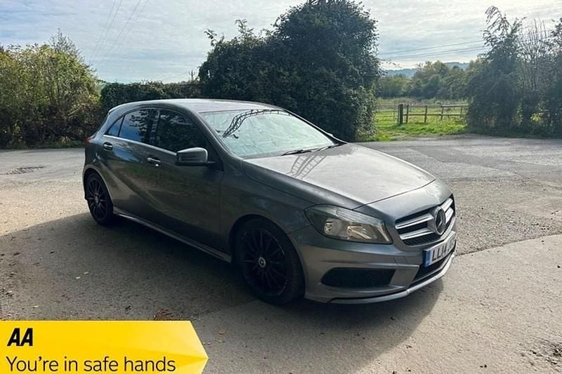 Used Mercedes A200 AMG 136 HP (100 kW) 2014 Grey Hatchback