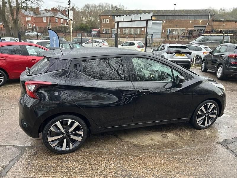 Used Nissan Micra Tekna 2018 Black Hatchback
