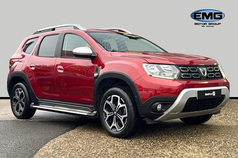 Red Used 2021 Dacia Duster Prestige Hatchback | £10,360 (Good price) - Image 1/3