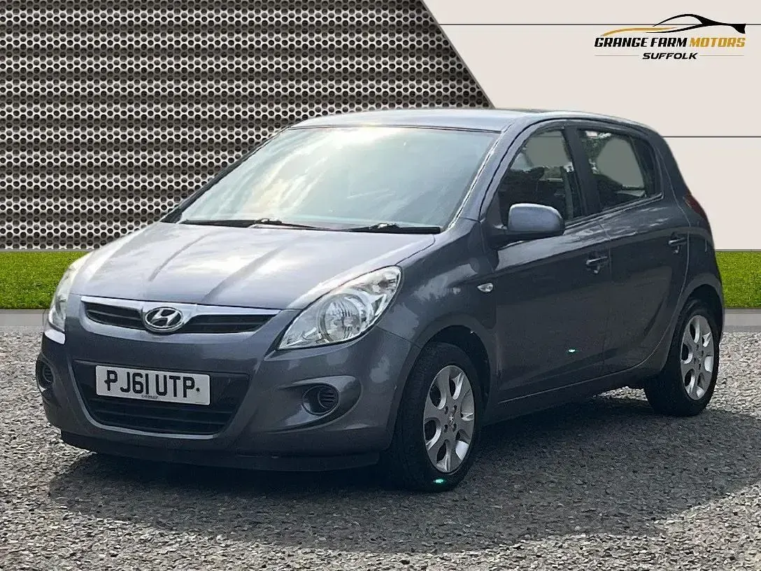 Begagnad Hyundai i20 Comfort 2012 Grå Halvkombi