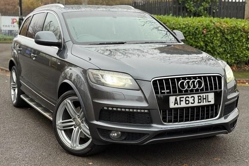 Grey Used 2013 Audi Q7 S-line plus SUV | £13,995 (Fair price) - Image 1/1
