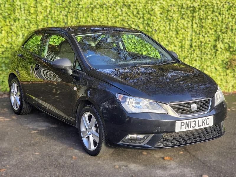 Black Used 2013 Seat Ibiza Hatchback | £3,395 (Fair price) - Image 1/3