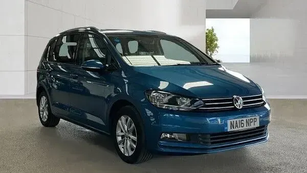 Used VW Touran Family 2016 Blue MPV