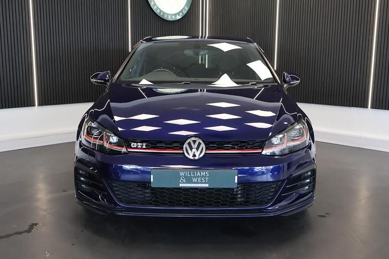 Used VW Golf VII GTI 2018 Blue Hatchback