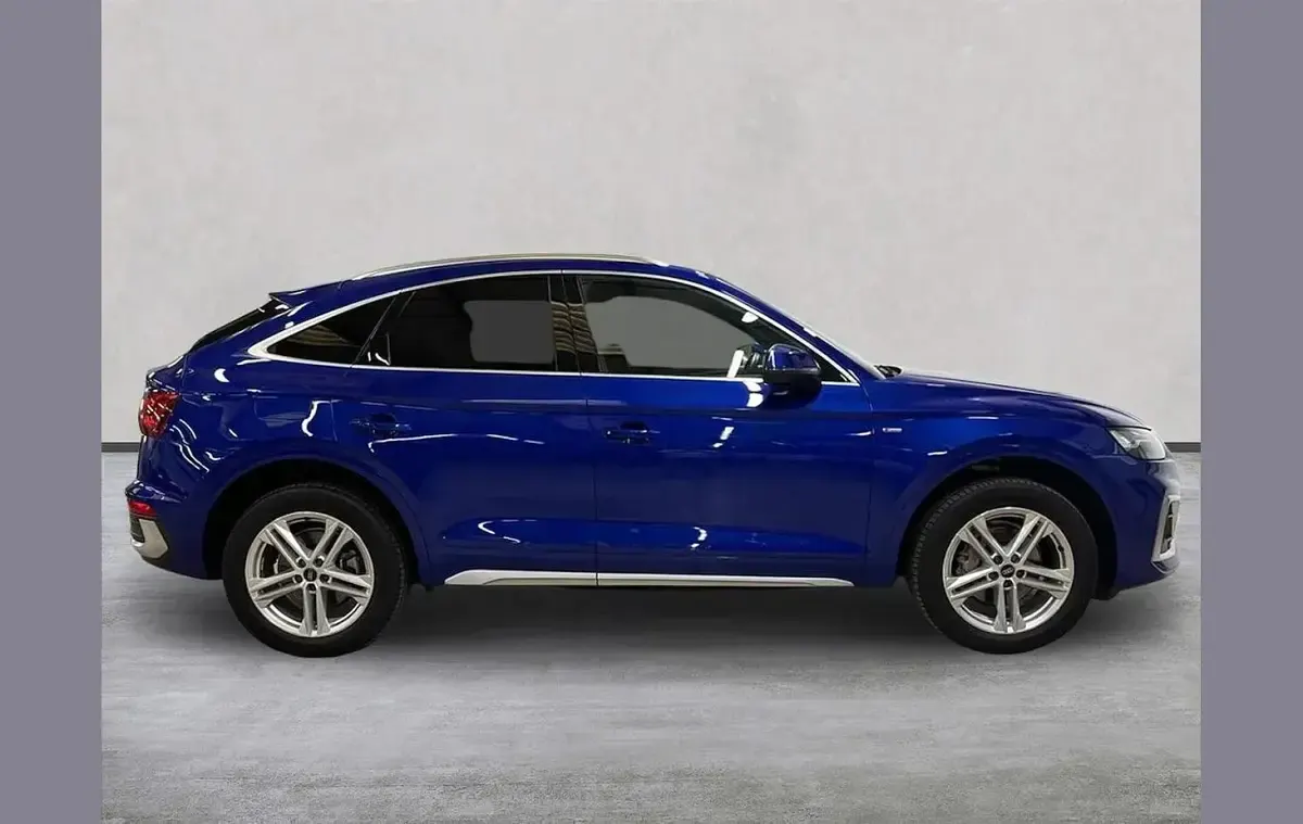 Used Audi Q5 S-Line 204 HP (150 kW) 2022 Blue SUV