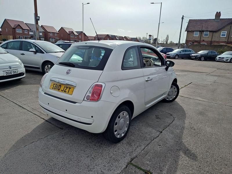 Used Fiat 500 Pop 69 HP (50 kW) 2010 White Hatchback