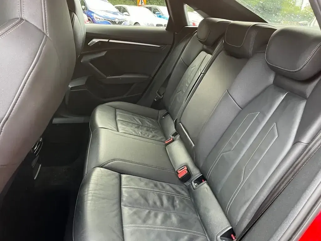 Used Audi A3 S-Line 110 HP (80 kW) 2021 Red Sedan