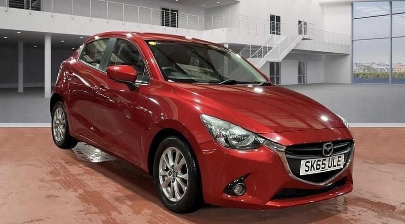 Red Used 2015 Mazda 2 Hatchback | £6,495 (Fair price) - Image 1/2