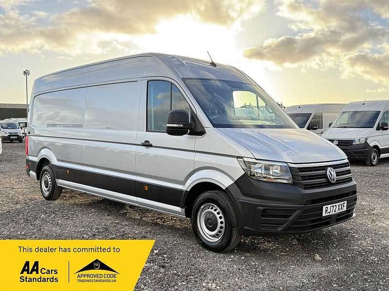 Used VW Crafter Trendline 140 HP (102 kW) 2022 Silver Van