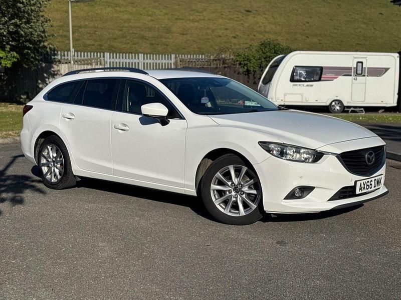 Begagnad Mazda 6 2016 Vit Kombi