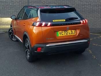 Used Peugeot e-2008 GTi 100 kW (136 HP) 2022 Orange SUV