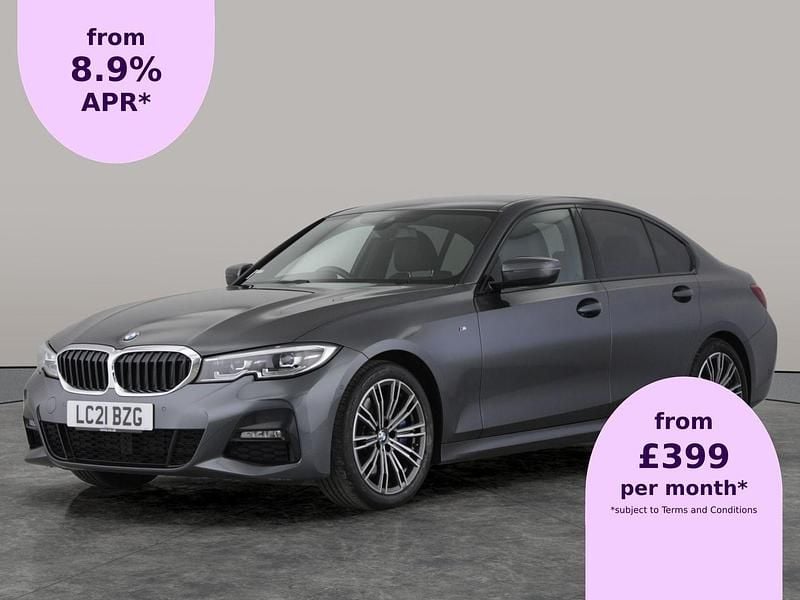 Grey Used 2021 BMW 330 M Sport Sedan | £26,109 (Fair price) - Image 1/2