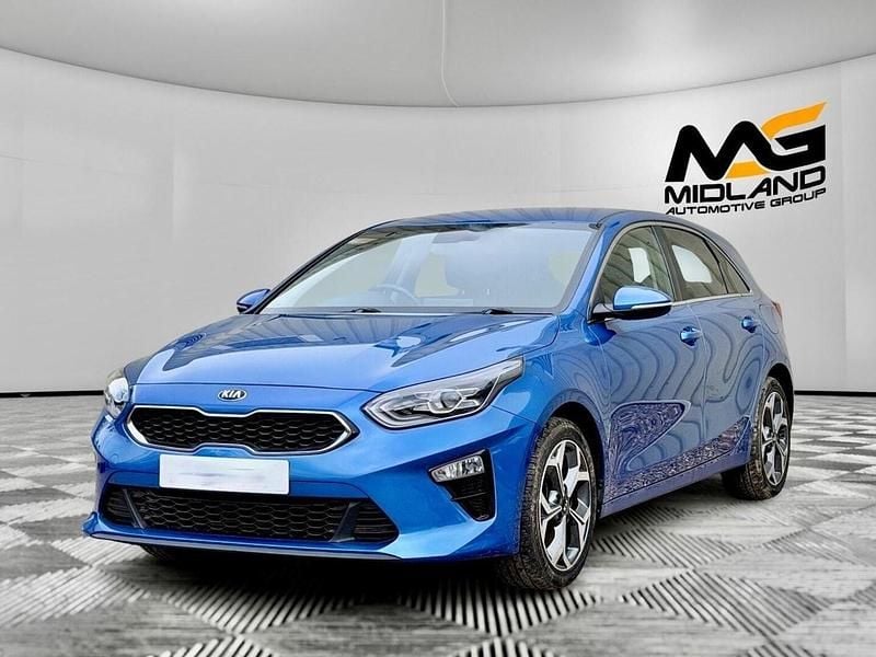 Used Kia Ceed 138 HP (101 kW) 2019 Blue Hatchback