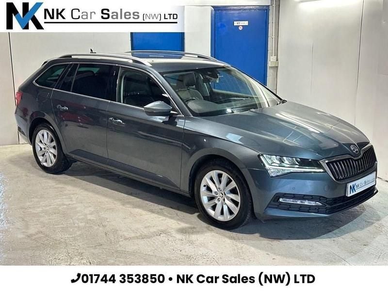 Used Skoda Superb SE Technology 150 HP (110 kW) 2021 Grey Estate