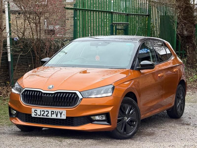 Used Skoda Fabia Colour Edition 2022 Orange Hatchback