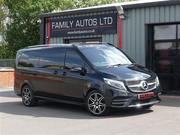 Black Used 2020 Mercedes V300 AMG line MPV | £48,800 (Good price) - Image 1/1