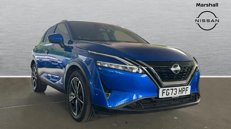 Blue Used 2023 Nissan Qashqai Tekna SUV | £27,438 (A bit pricey) - Image 1/4