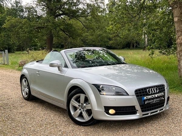 Silver Used 2008 Audi TT Cabriolet | £5,995 (Fair price) - Image 1/1
