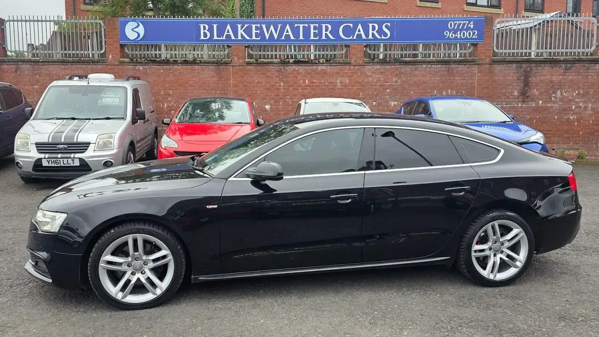 Used Audi A5 S-Line 2014 Black Coupe