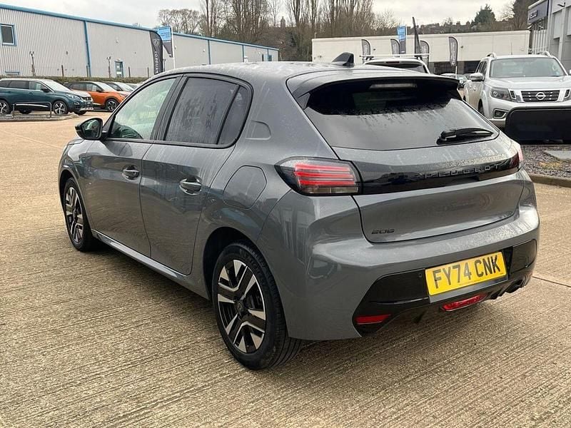 Used Peugeot 208 Allure 99 HP (72 kW) 2024 Grey Hatchback