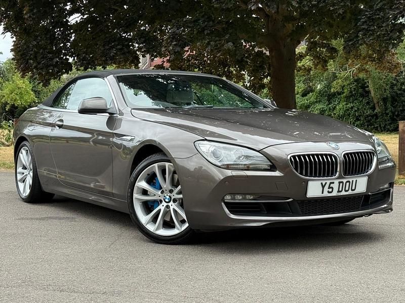 Brown Used 2011 BMW 640 Cabriolet Cabriolet | £8,845 (Fair price) - Image 1/4