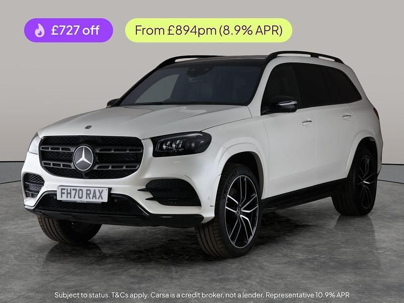 White Used 2021 Mercedes GLS400 Executive SUV | £51,245 (Fair price) - Image 1/2