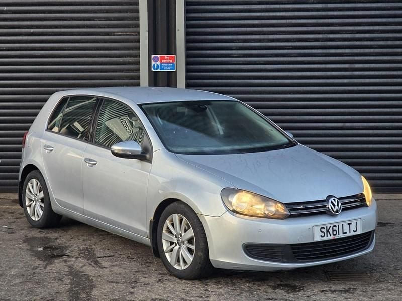 Used VW Golf VI Match 105 HP (77 kW) 2011 Silver Hatchback