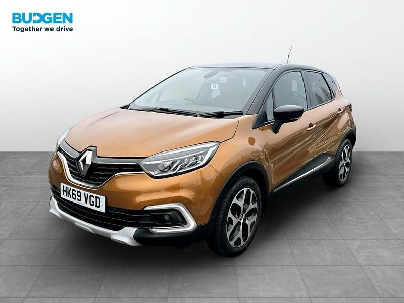 Used Renault Captur GT-Line 90 HP (66 kW) 2019 Orange/black SUV