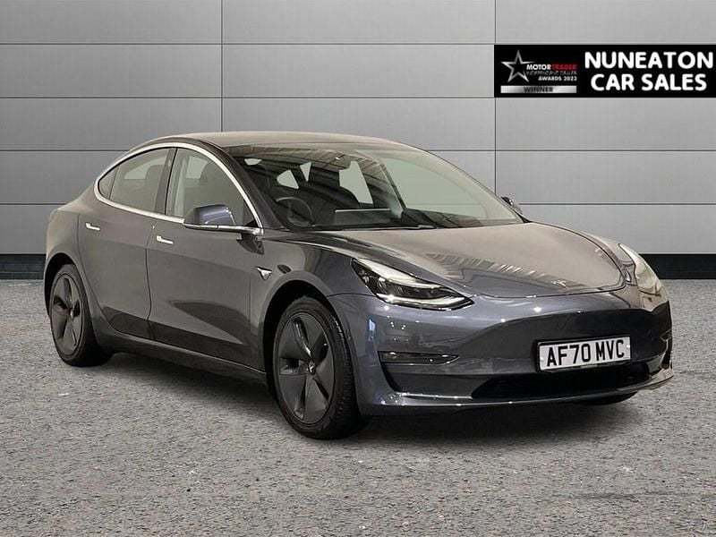 Used Tesla Model 3 Long Range AWD 366 kW (498 HP) 2020 Grey Sedan