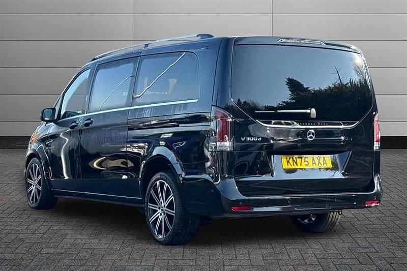 Used Mercedes V300 Premium 237 HP (174 kW) 2025 Obsidian black MPV