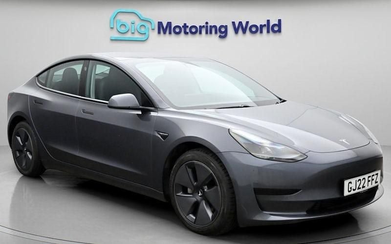 Used Tesla Model 3 Standard Range Plus 222 kW (302 HP) 2021 Grey Sedan