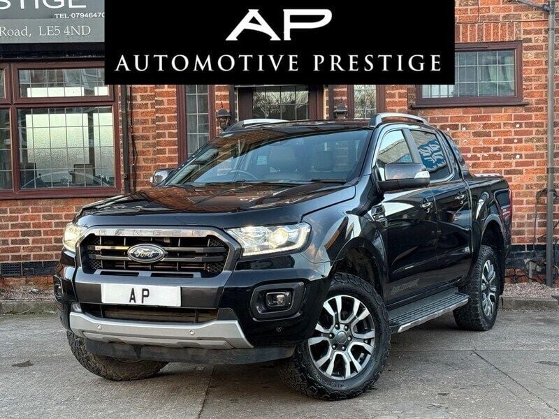 Black Used 2020 Ford Ranger Wildtrack Pickup | £14,890 (Super price) - Image 1/4