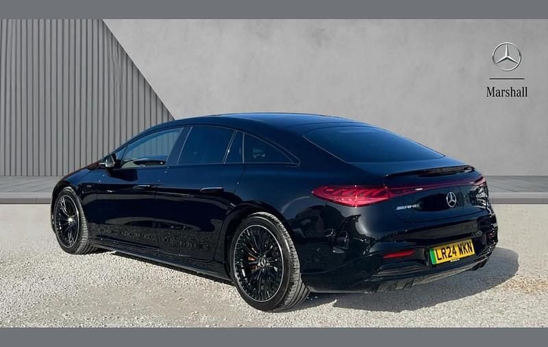 Used Mercedes EQS 53 AMG Night 483 kW (658 HP) 2024 Obsidian black metallic Sedan