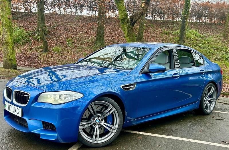 Used BMW M5 Performance 553 HP (406 kW) 2013 Blue Sedan