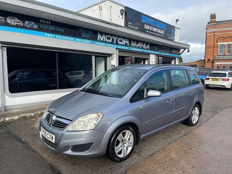 Silver Used 2009 Vauxhall Zafira MPV | £1,495 (Fair price) - Image 1/4