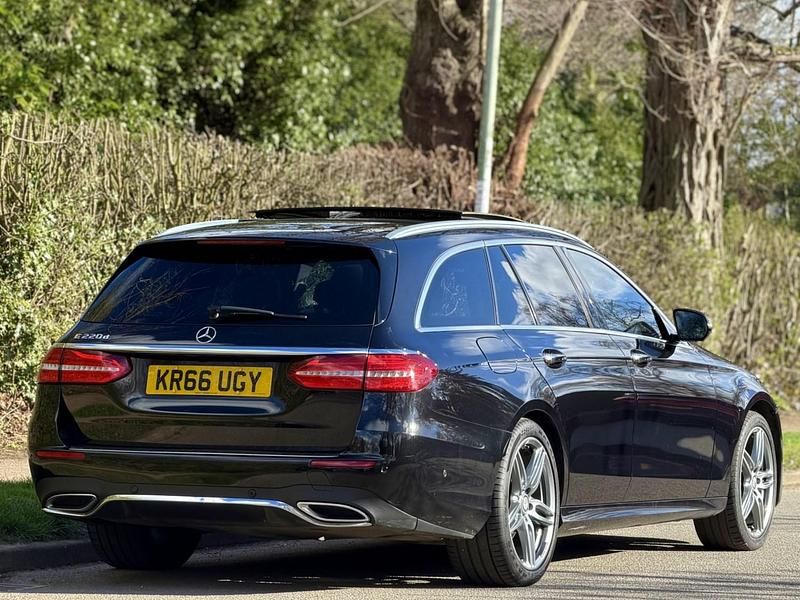 Used Mercedes E220 AMG line 2017 Black Estate