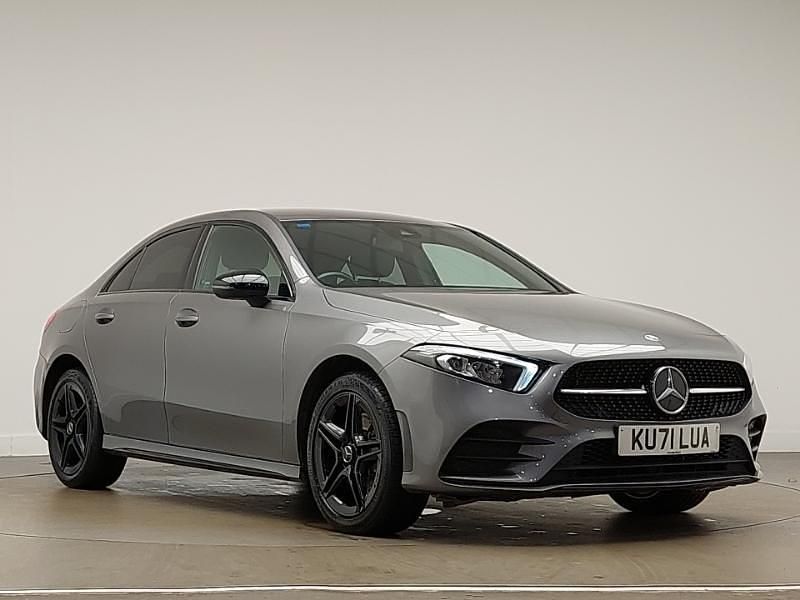 Grey Used 2021 Mercedes A250 AMG line Sedan | £18,998 (Fair price) - Image 1/4