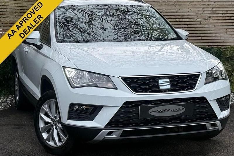 Used Seat Ateca SE 115 HP (84 kW) 2018 White SUV