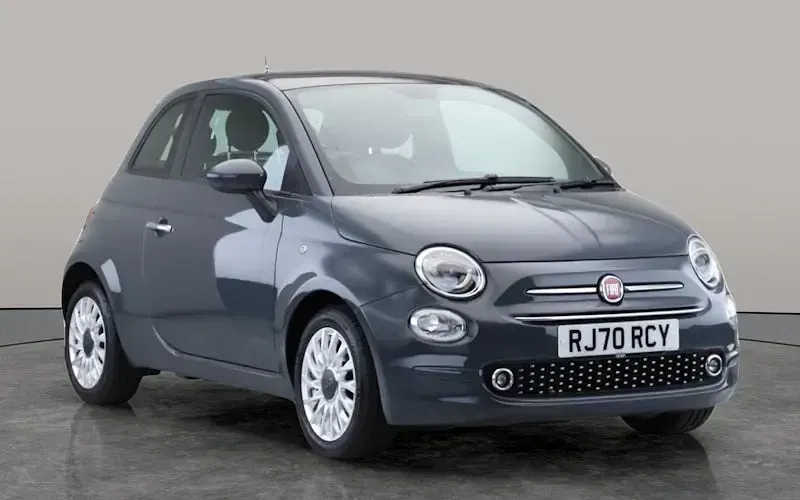 Usado Fiat 500 Lounge 70 HP (51 kW) 2020 Cinzento Citadino