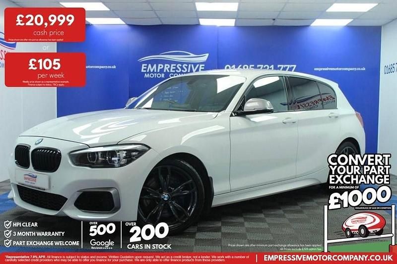 Used BMW M140 M Sport 340 HP (250 kW) 2019 White Hatchback