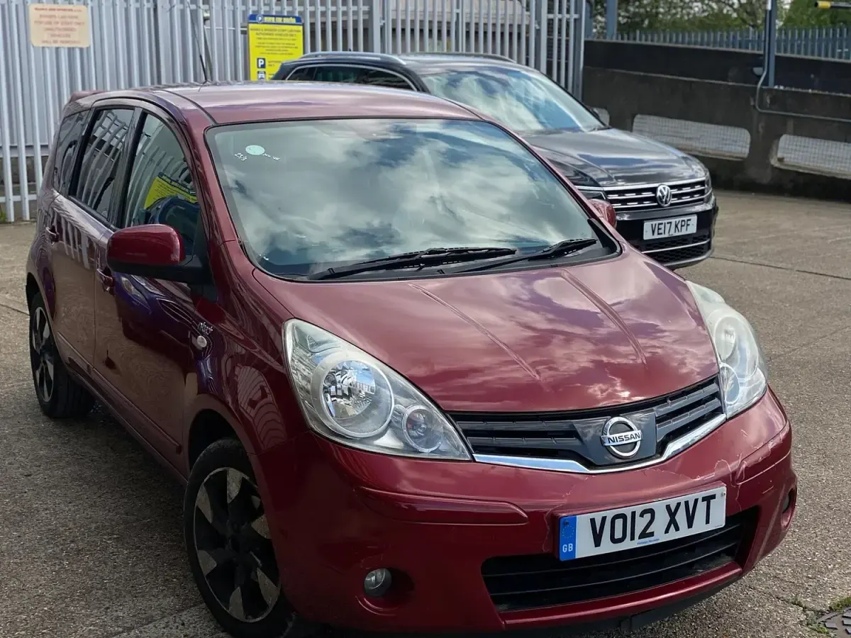 Used Nissan Note N-TEC 2012 Red Hatchback
